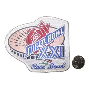 Super Bowl XXII Rose Bowl Patch